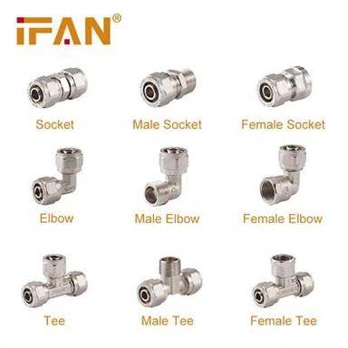 Puristusliitos Pex-putkeen